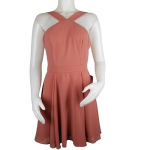 Lulus Forevermore Sleeveless Skater Dress NWT